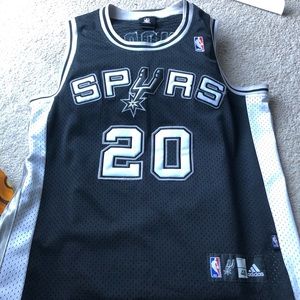 Manu Ginobili size 48 stitch on jersey